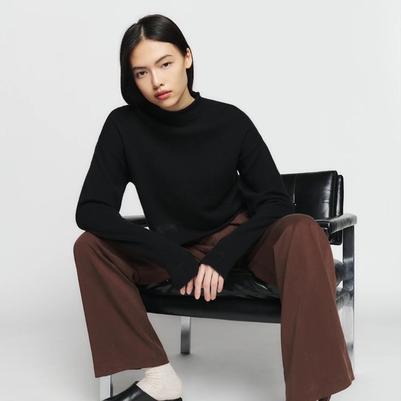 Cropped Cashmere Turtle (Price Firm / Sold Out Online) - Picture 4 of 7